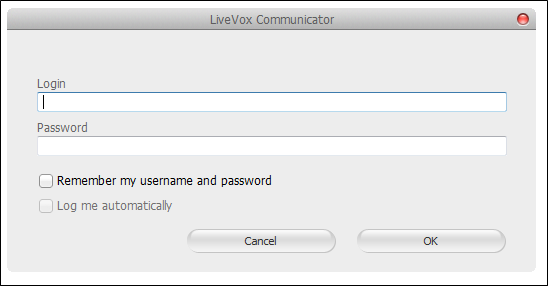 LVC Logon Window