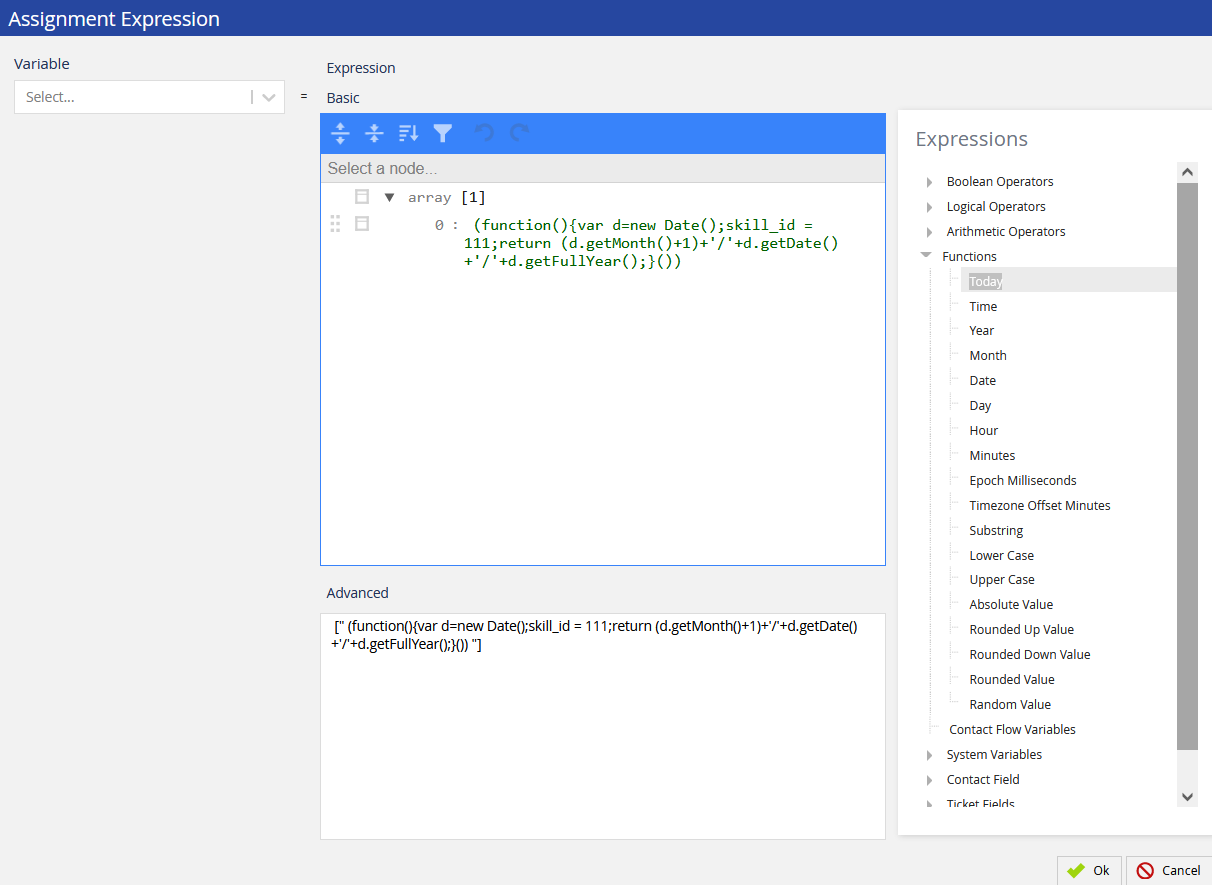 variable assignment syntax